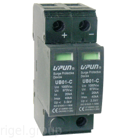 UB01-C/1-560Vdc-40 - (380691), Устройство защиты от импульсного перенапряжения